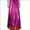 Majenta Pattu Parikine with mustard border - SRV-8 - Click here to View more details about this Product